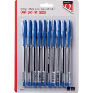 Balpen Quantore stick blauw blister