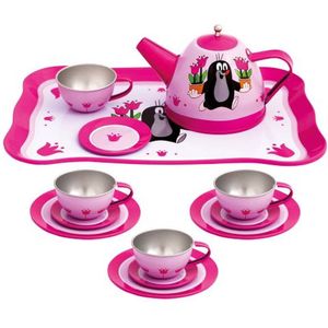 theeservies voor kinderen Mol thee servies Metaal - Tinnen Speelgoed