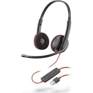 Blackwire C3220 headset Black, USB-A, stereo, 118 g