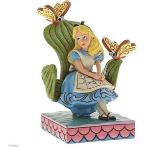 Disney beeldje - Traditions collectie - Curiouser and Curiouser - Alice in Wonderland