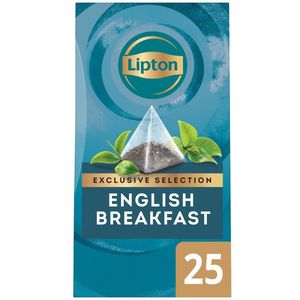 Thee lipton exclusive english breakfast 25x2gr | Pak a 25 stuk