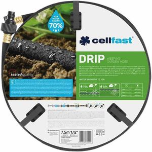 Zuinig en Precieze Drip Irrigatieslang - Bespaar Tot 70% Water, 7,5m