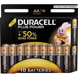 Duracell AA Plus Power - 18 stuks