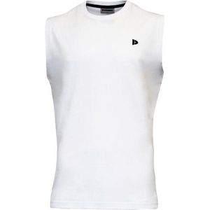 Donnay T-shirt zonder mouw - Sportshirt - Heren - White (001) - maat S