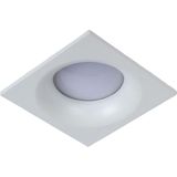 Lucide ZIVA Inbouwspot Badkamer - 1xGU10 - IP44 - Wit