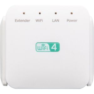 EDUP - Wifi Versterker - Wifi booster - Wifi Repeater - Range Extender - WiFi Extender - 300 Mbps - voor 2.4 Ghz