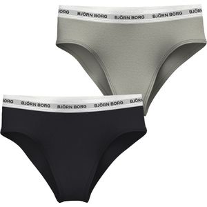 Björn Borg dames Core High Waist Briefs - slip hoge taille (2-pack) - multicolor