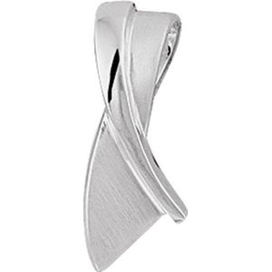 The Jewelry Collection Hanger Poli/mat - Zilver