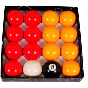 Pegasi Casino English Pool ballen set 50,8 mm - Fenolhars - Duurzame Poolballen - Gepolijste Biljartballen - A-klasse Biljart