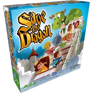Blue Orange Games - Save the Dragon - Behendigheidsspel - 2-4 Spelers - Geschikt vanaf 5 Jaar