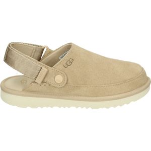 UGG GOLDENSTAR CLOG K - MeisjesSlippersKinderslippers - Kleur: Wit/beige - Maat: 33.5