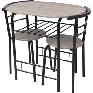 vidaXL - Ontbijtbarset - MDF