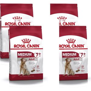 Royal Canin Shn Medium Adult 7plus - Hondenvoer - 4 x 4 kg