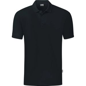 Jako Organic Polo Heren - Zwart | Maat: M