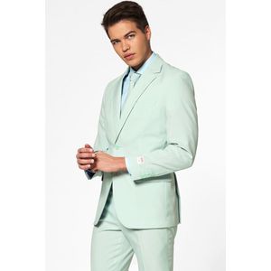 OppoSuits Magic Mint - Mannen Kostuum - Mintgroen - Maat 56