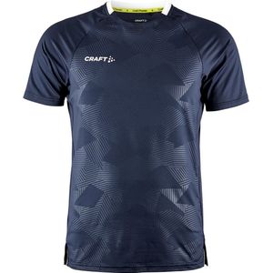Craft Premier Solid Shirt Korte Mouw Heren - Marine | Maat: XXL