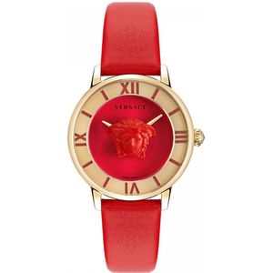 Versace VE2R00722 horloge vrouw - Roestvrij Staal - goud