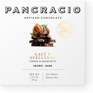 Pancracio - Chocolade - Puur - Koffie en Hazelnoot - 5 kleine tabletten