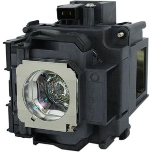 Beamerlamp geschikt voor de EPSON H510B beamer, lamp code LP76 / V13H010L76. Bevat originele P-VIP lamp, prestaties gelijk aan origineel.