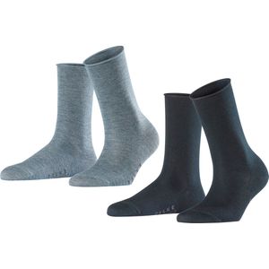 FALKE Active Breeze 2-Pack koelingseffect duurzaam lyocell multipack sokken dames veelkleurig - Maat 39-42