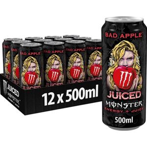 Monster Energy - Juiced Bad Apple - 12x 500ml (Voordeel Verpakking)