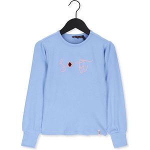 Nono N208-5405 Truien & Vesten Meisjes - Sweater - Hoodie - Vest- Turquoise - Maat 104