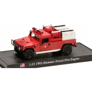 1992 Hummer Forest Fire Engine (9cm) – 1:72 del Prado {Modelauto - Schaalmodel - Miniatuurauto - Brandweer - Brandweerauto}