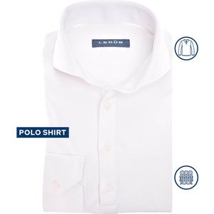 Ledûb Slim fit Polo Wit