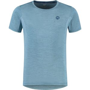 Rogelli Kenn Sportshirt - Korte Mouwen - Heren - Blauw - Maat 3XL