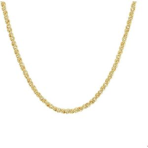 ZilGold Collier Geelgoud Draadschakel 2,8 mm 45 cm