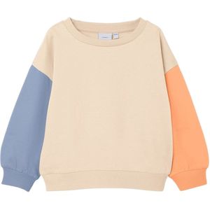 Name it Meisjes Kinderkleding Beige Boxy Sweater Visusan Buttercream - 80