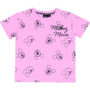 Roze Mickey Mouse T-shirt DISNEY