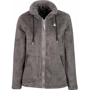 BJØRNSON Elin Coral Fleece Vest Dames 4 seizoenen - Zacht - Maat 56 - Grijs