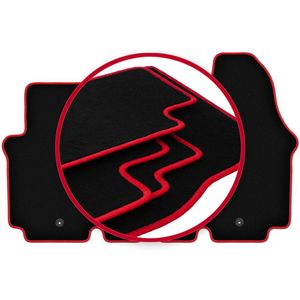 CARLUX-RED automatten voor: Renault Trafic II bestelwagen (2001-2014)
