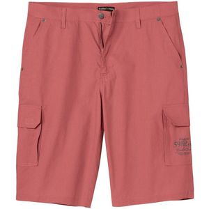 ATLAS FOR MEN - Casual chique cargobermuda van canvas - Heren - Verkrijgbaar in grote maten - W42