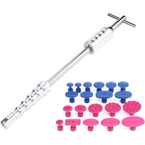 Deuken reparatie tool kit - T Bar Slide Hamer Lijm Trekker Tabs - Auto Body Hagel Schade Verwijderen .