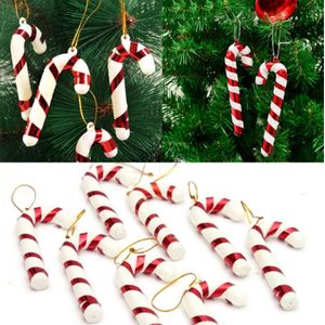 FSW-Products - Zuurstok Kerst - 12 Stuks - Lengte 7cm - Zuurstokken - Kerstdecoratie - Kerstboom Decoratie - Kerstsfeer - Christmas - Kerstcadeau - Rood / Wit