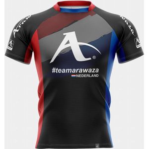 T-shirt Arawaza | dry-fit | #teamArawaza Nederland (Maat: XXS)