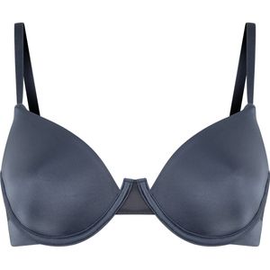 Hunkemöller Dames Lingerie Niet-voorgevormde beugel bh Blaze - Grijs - maat E75