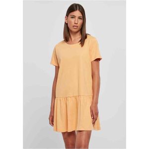 Urban Classics - Valance Tee Korte jurk - M - Oranje