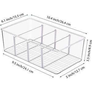 Koelkast Organizerbakken 8.9D x 26.4W x 8.9H centimetres /4