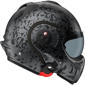 ROOF Helm Boxer Alpha Blackstar mat graphite maat L