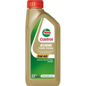 Castrol Edge Turbo Diesel 5w40 olie 1 liter