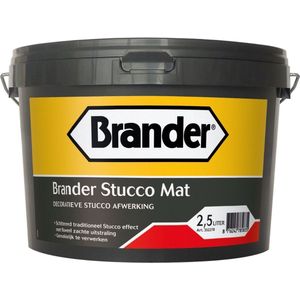 Brander Stucco Matt - 2,5 kg