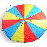 BS Toys Parachute doekspel - 3 meter | Geschikt vanaf 4 jaar | Inclusief 24 ballen