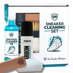 De Sneaker Reiniger - Schoenverzorging - Witte sneakers schoonmaken - Witte Schoenen schoonmaak pakket - Collonil schoenwitsel - Schoenborstel