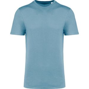Biologisch T-shirt met ronde hals 'Portugal' Native Spirit Arctic Blue - L