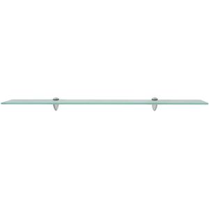 vidaXL Zwevend schap 90x10 cm 8 mm glas - Zwevende Plank - Zwevende Planken - Wandplank - Wandplanken