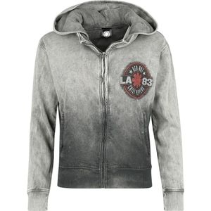 Red Hot Chili Peppers LA Text Vest met capuchon donkergrijs M