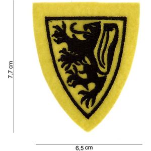 Embleem stof Vlaamse leeuw